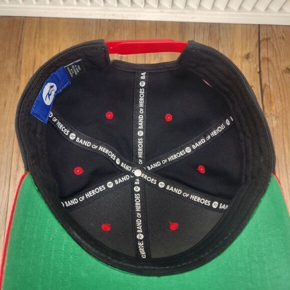 Rossignol Hero Hat Cap Snapback Black Red Brand Urban Style Street Wear Men Logo - Picture 9 of 11